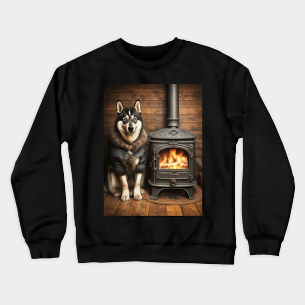 Siberian husky Crewneck Sweatshirt by TshirtMA